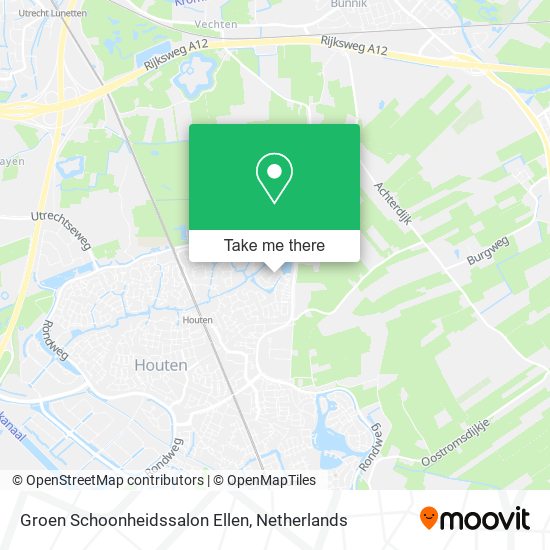 Groen Schoonheidssalon Ellen map