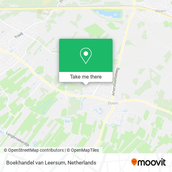 Boekhandel van Leersum Karte