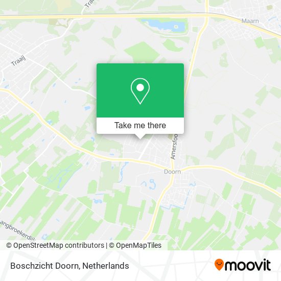 Boschzicht Doorn map