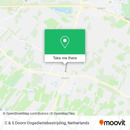 C & S Doorn Ongediertebestrijding map