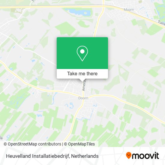 Heuvelland Installatiebedrijf Karte