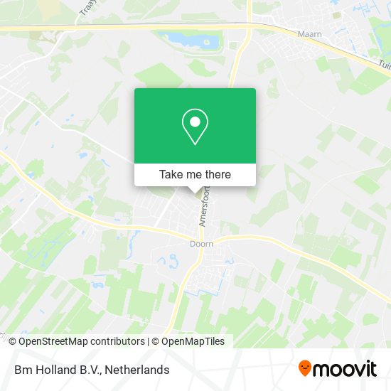 Bm Holland B.V. map