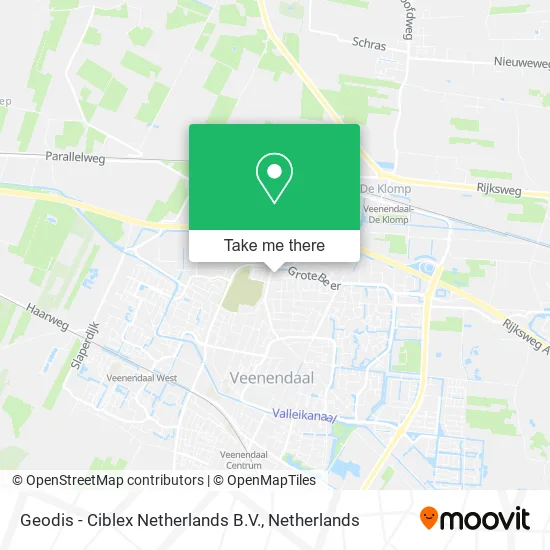 Geodis - Ciblex Netherlands B.V. map
