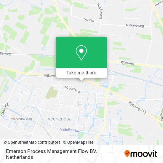 Emerson Process Management Flow BV map