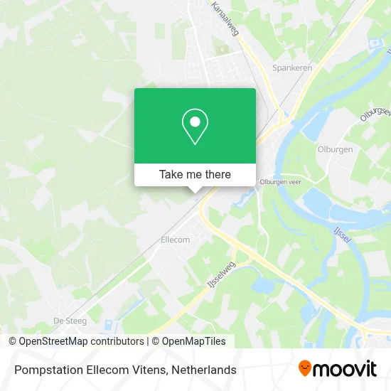 Pompstation Ellecom Vitens map