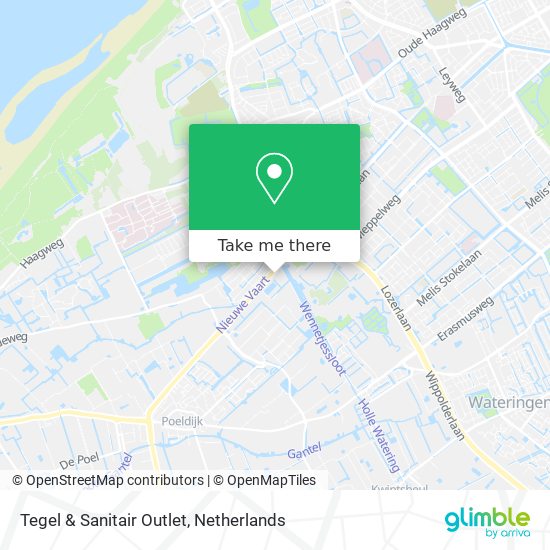 Tegel & Sanitair Outlet map