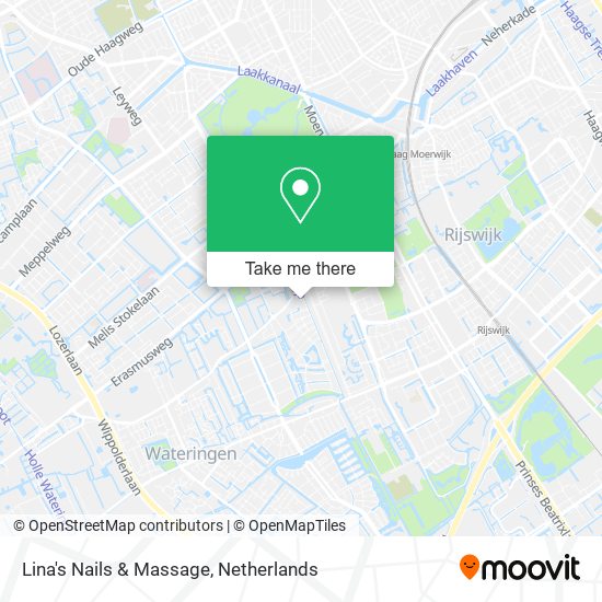 Lina's Nails & Massage map