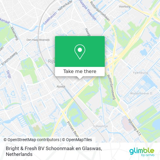 Bright & Fresh BV Schoonmaak en Glaswas map