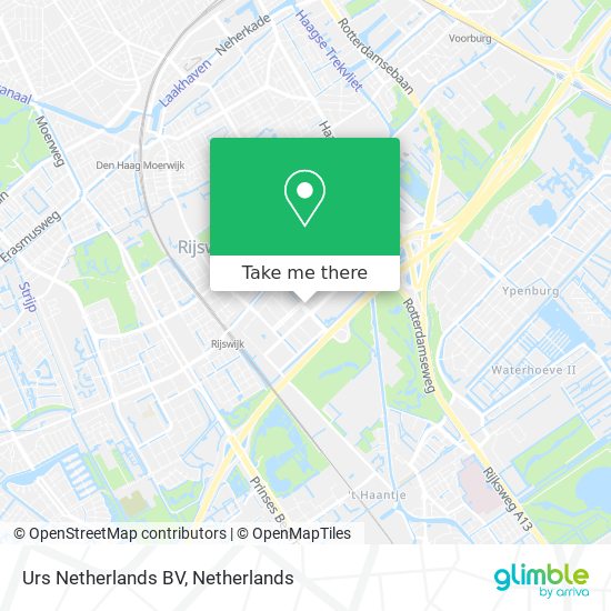 Urs Netherlands BV map