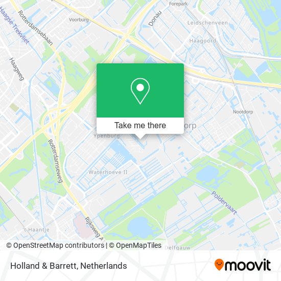 Holland & Barrett map