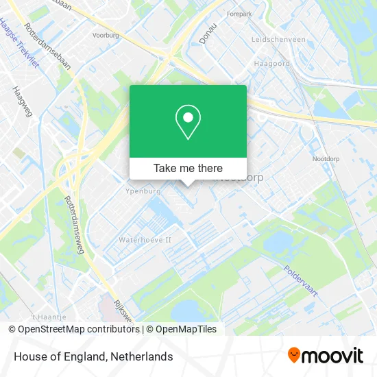 House of England Karte
