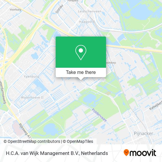 H.C.A. van Wijk Management B.V. map