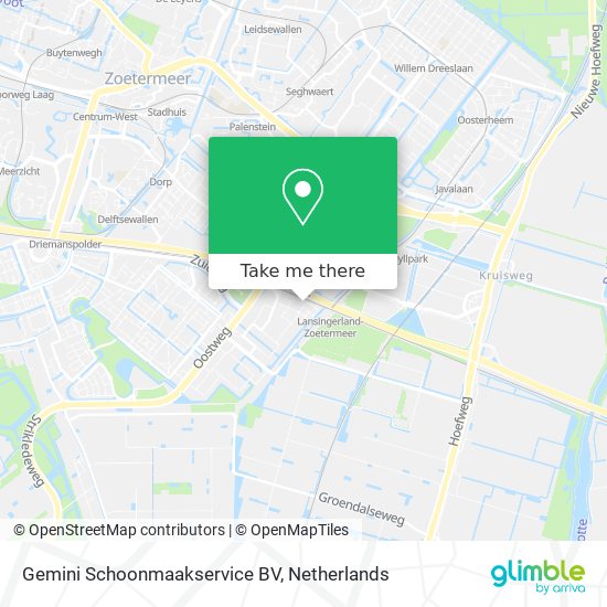 Gemini Schoonmaakservice BV map