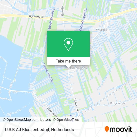 U.R.B Ad Klussenbedrijf map