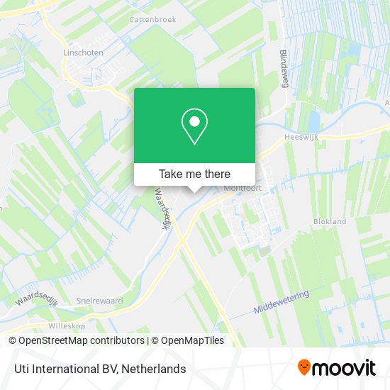 Uti International BV map