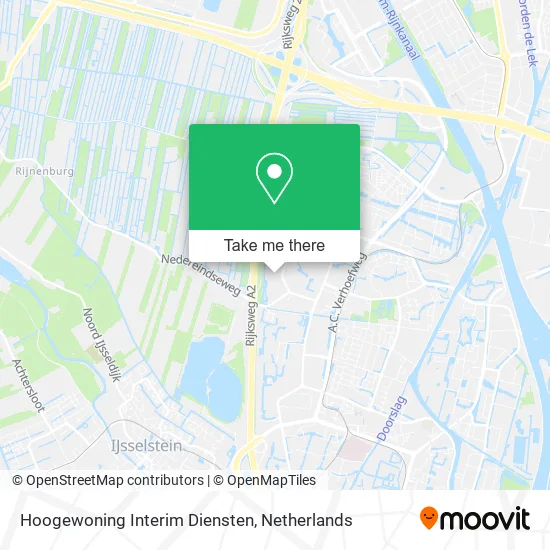 Hoogewoning Interim Diensten map