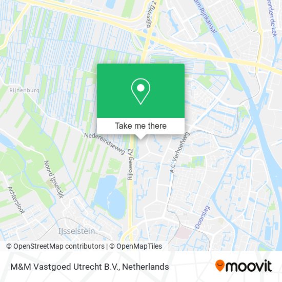 M&M Vastgoed Utrecht B.V. map