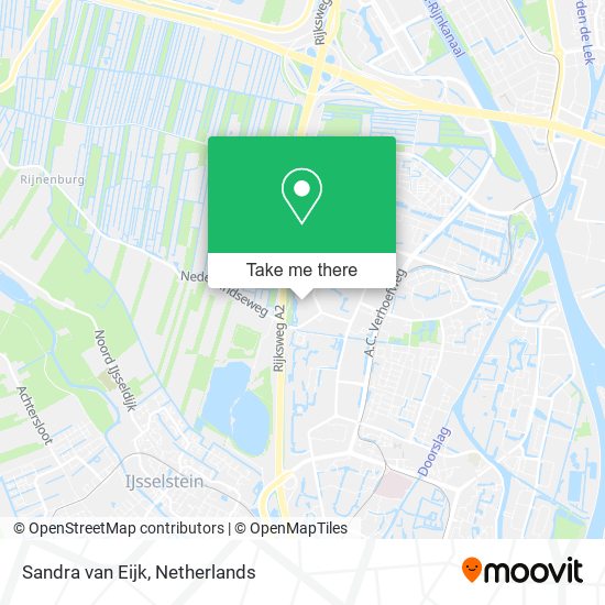 Sandra van Eijk map