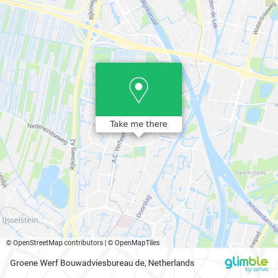 Groene Werf Bouwadviesbureau de map