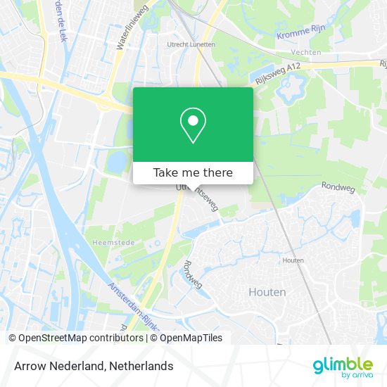 Arrow Nederland map