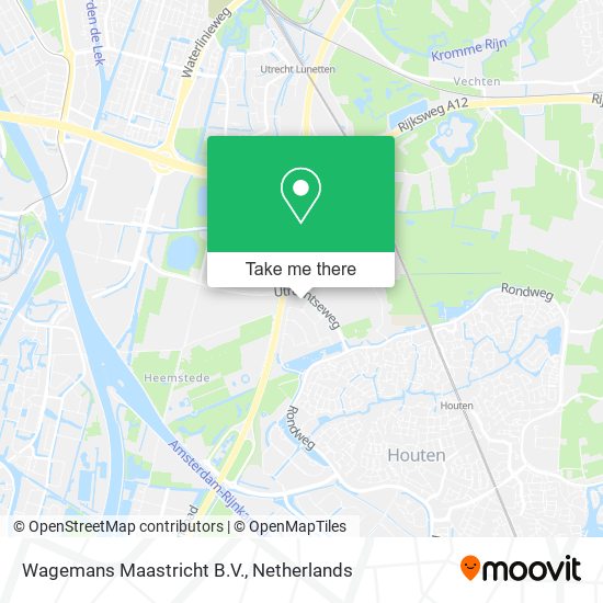 Wagemans Maastricht B.V. map