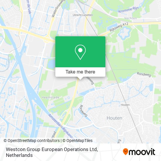 Westcon Group European Operations Ltd map