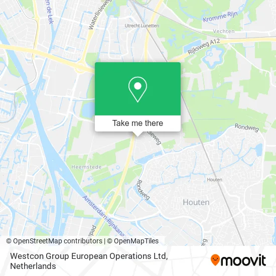 Westcon Group European Operations Ltd map