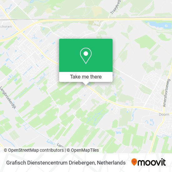 Grafisch Dienstencentrum Driebergen Karte