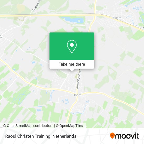 Raoul Christen Training map