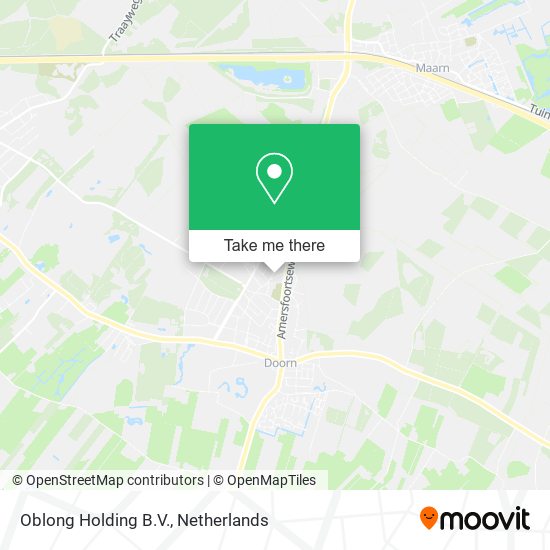 Oblong Holding B.V. map