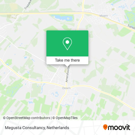 Megusta Consultancy map