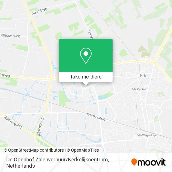 De Openhof Zalenverhuur / Kerkelijkcentrum map