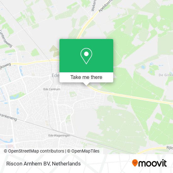 Riscon Arnhem BV map