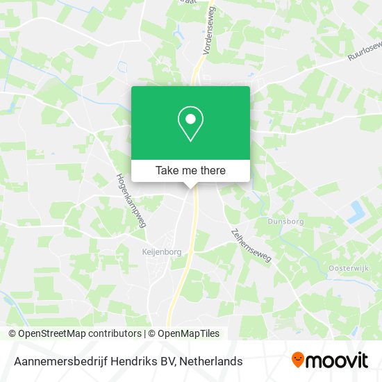 Aannemersbedrijf Hendriks BV map