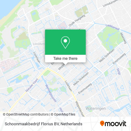 Schoonmaakbedrijf Florius BV map