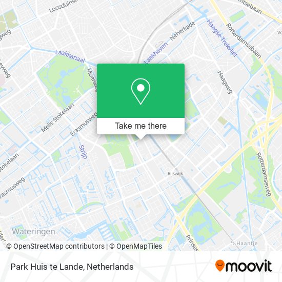 Park Huis te Lande map