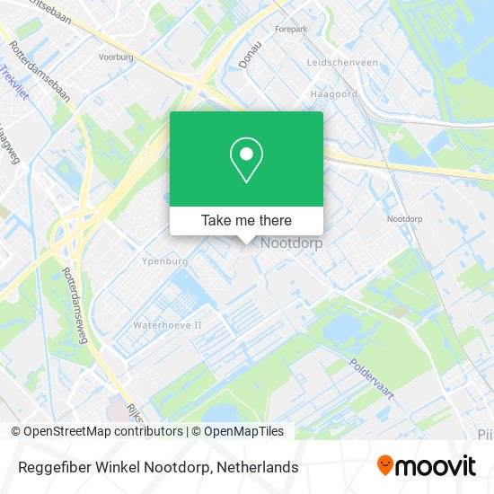 Reggefiber Winkel Nootdorp map