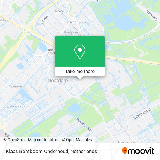 Klaas Borsboom Onderhoud map