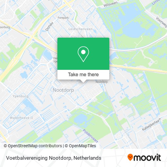 Voetbalvereniging Nootdorp Karte