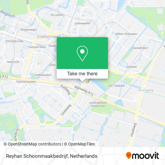 Reyhan Schoonmaakbedrijf map
