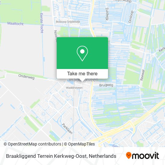 Braakliggend Terrein Kerkweg-Oost map