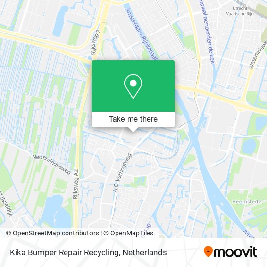 Kika Bumper Repair Recycling Karte