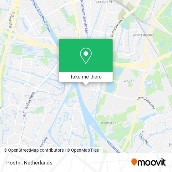 Postnl map