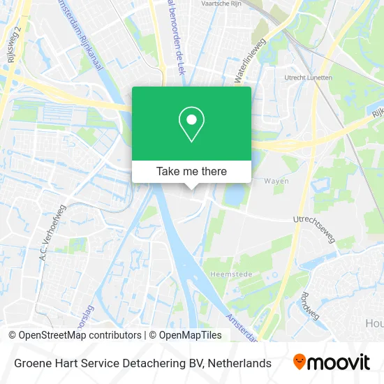 Groene Hart Service Detachering BV map