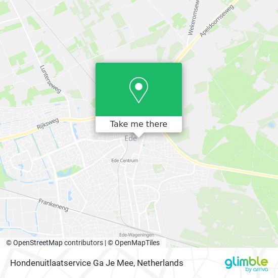 Hondenuitlaatservice Ga Je Mee Karte