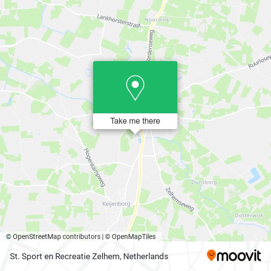 St. Sport en Recreatie Zelhem map