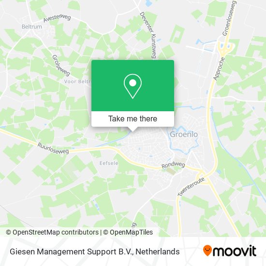 Giesen Management Support B.V. map