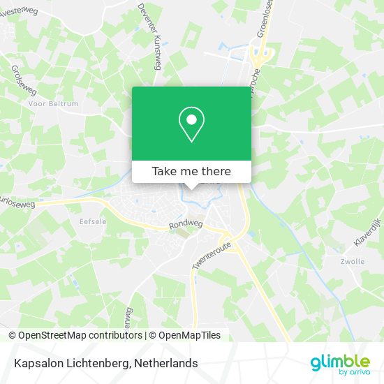 Kapsalon Lichtenberg map