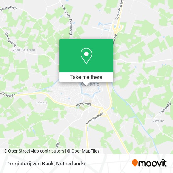 Drogisterij van Baak map