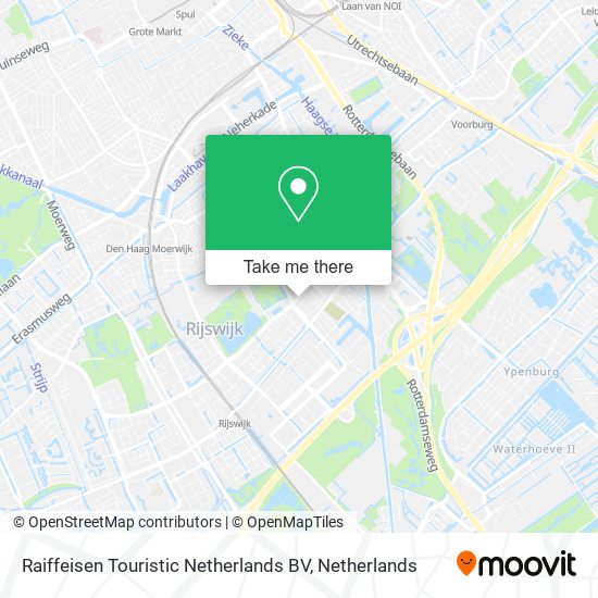 Raiffeisen Touristic Netherlands BV map